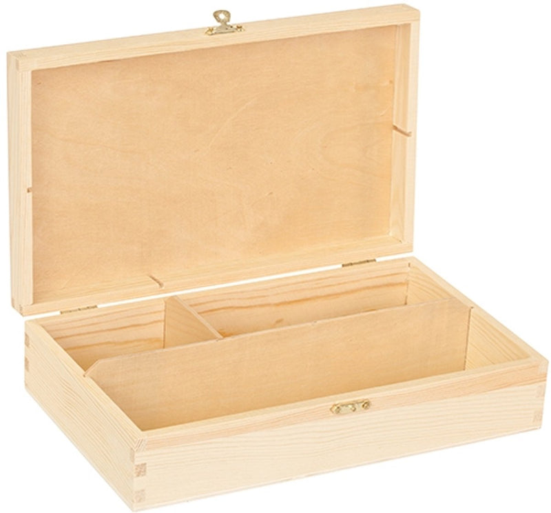 Afbeelding laden in galerijviewer, Craftemotions versier je eigen houten tekendoos