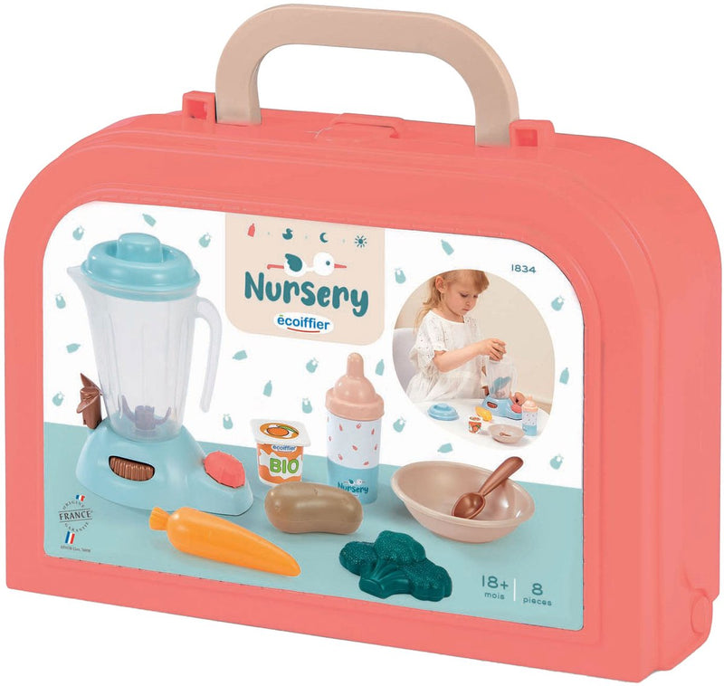 Load image into Gallery viewer, Écoiffier ecoiffier nursery verzorging - baby's voedingsset in koffer - 8dlg.