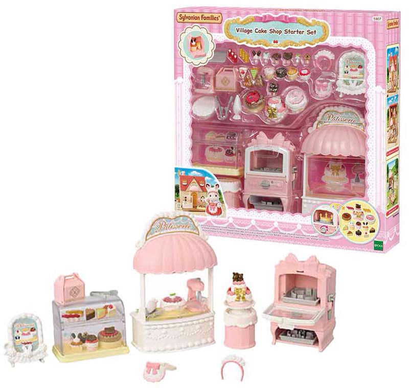 Afbeelding laden in galerijviewer, Sylvanian families 5807 cake shop voor startershuis