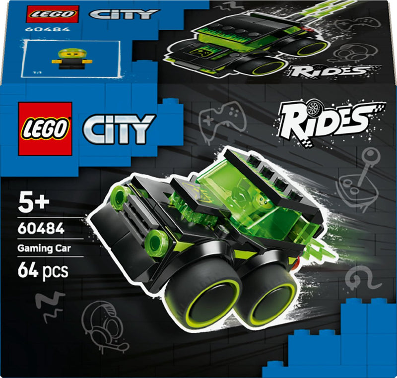 Afbeelding laden in galerijviewer, Lego city rides – gaming race car - 60484