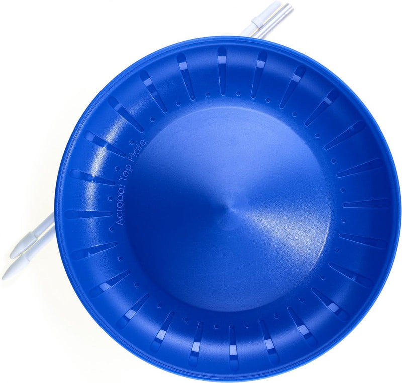 Load image into Gallery viewer, Acrobat balanceerbord met stok blauw - 23.5 cm