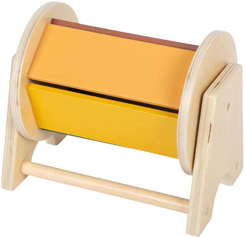 Load image into Gallery viewer, Small foot - houten montessori draaiende trommel fsc