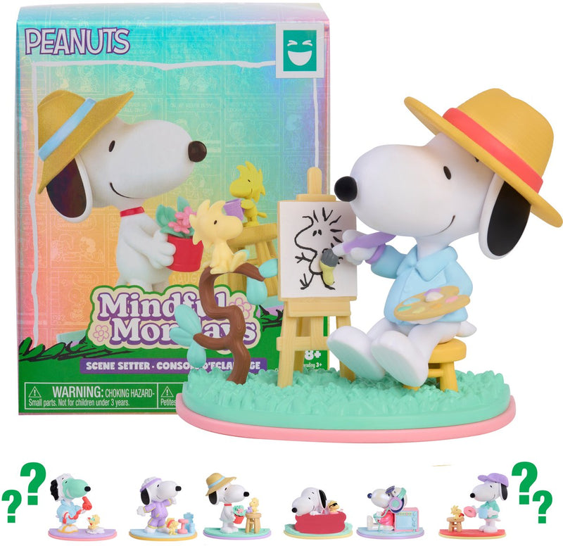 Load image into Gallery viewer, Just play happy haul peanuts snoopy moody mondays collectible blind box