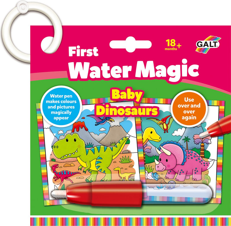 Load image into Gallery viewer, Galt jumbo - water magic - baby dino's - water kleurboek - kleurboek dreumes - vanaf 1 jaar