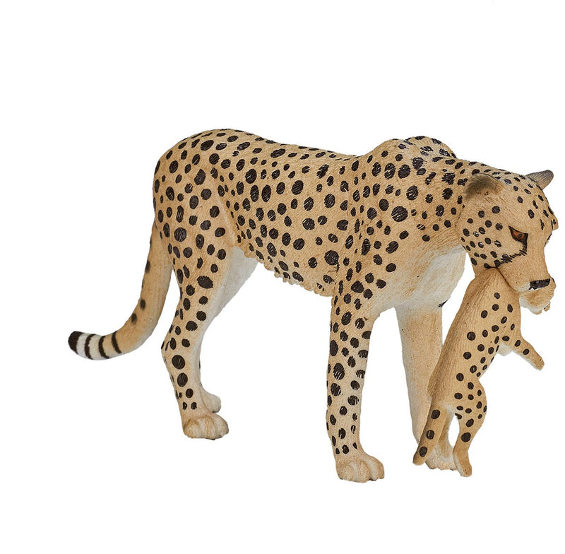 Load image into Gallery viewer, Mojo wildlife cheetah vrouwtje met welp - 387167