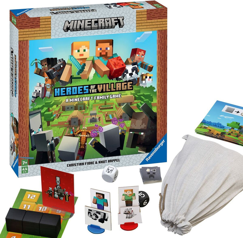Load image into Gallery viewer, Ravensburger minecraft junior: heroes of the village - bordspel