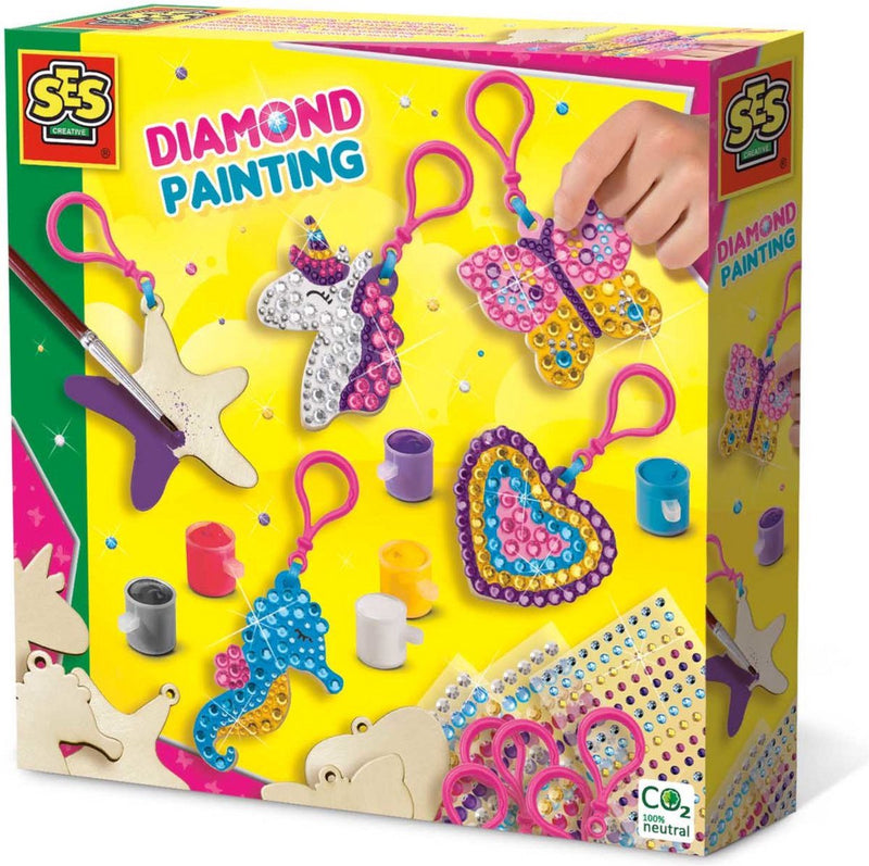 Load image into Gallery viewer, Ses creative ses diamond painting - houten sleutelhangers