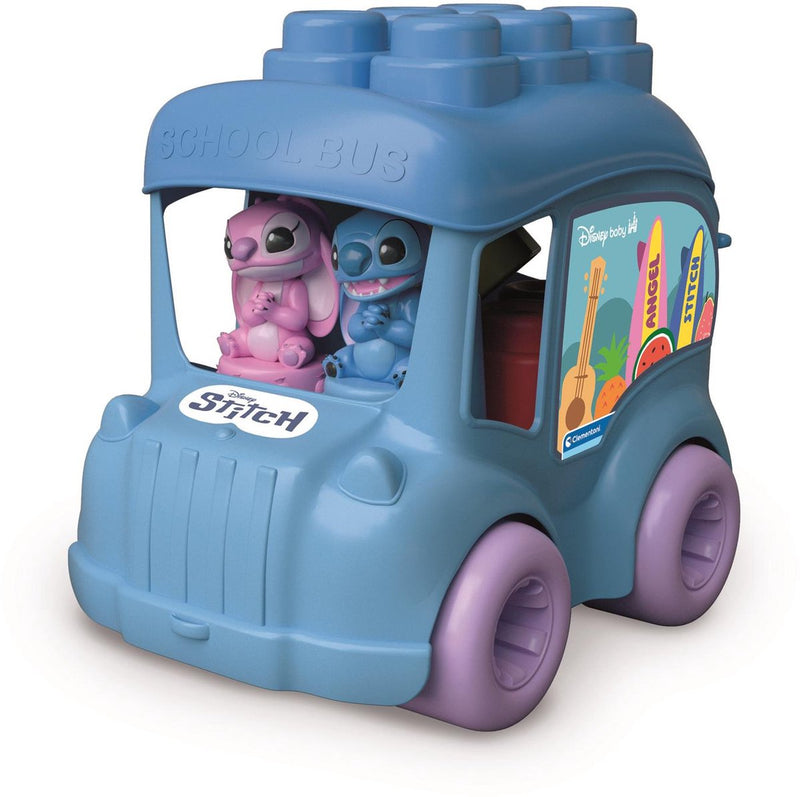 Load image into Gallery viewer, Clementoni soft clemmy stitch schoolbus
