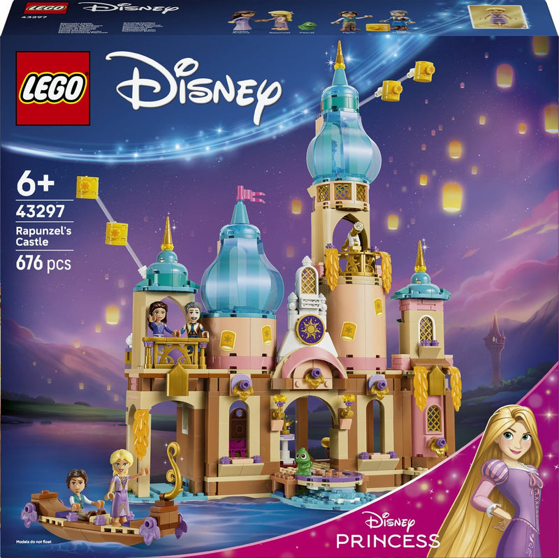 Afbeelding laden in galerijviewer, Lego ǀ disney princess rapunzels kasteel bouwbaar speelgoed voor kinderen en decoratie 43297