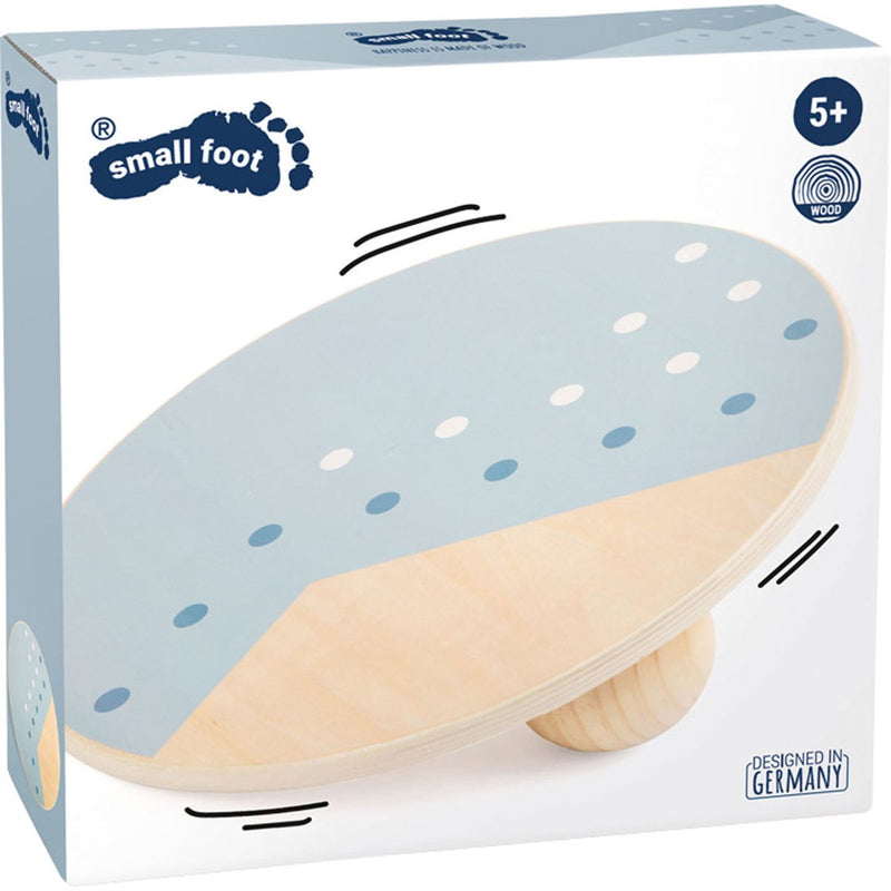 Load image into Gallery viewer, Small foot - houten balansbord blauw