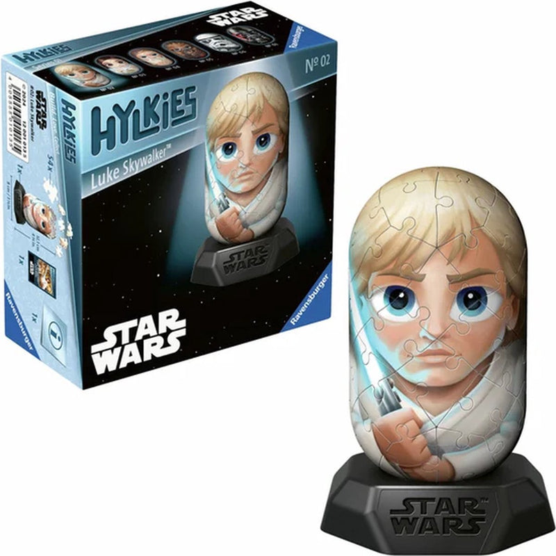 Load image into Gallery viewer, Ravensburger 3d puzzel hylkies star wars luke skywalker, 54st.