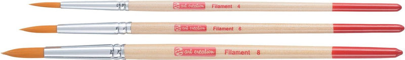 Afbeelding laden in galerijviewer, Talens art creation aquarelpenselenset v 3 rond - polyester