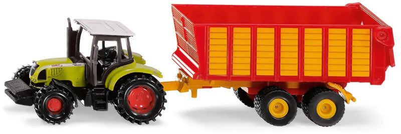 Load image into Gallery viewer, Siku 1650 claas tractor met silagewagen 1:72