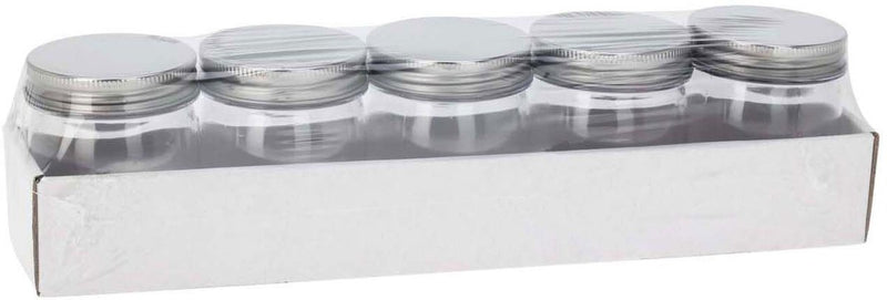 Load image into Gallery viewer, Koopman opbergpotjes speelgoed set met deksel multicolor 9x7cm 5 stuks.