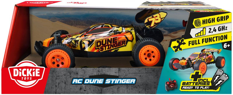 Afbeelding laden in galerijviewer, Dickie toys 201105009 dune stinger 1:24 rc modelauto voor beginners elektro buggy