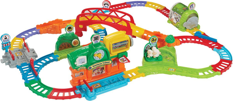 Afbeelding laden in galerijviewer, Vtech toet toet auto's - avonturen treinset - incl. lucas locomotief