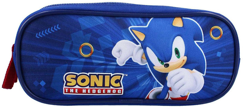 Afbeelding laden in galerijviewer, Vadobag sonic still unstoppable etui, 2-vaks - blauw