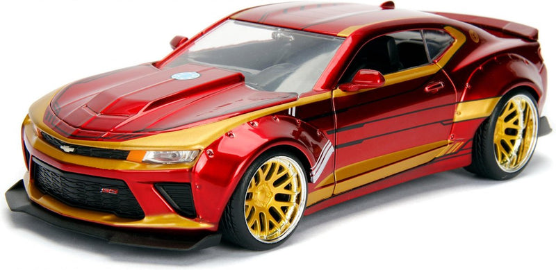 Load image into Gallery viewer, Jada toys - marvel ironman 2016 chevy camaro ss - 1:24 - die-cast - vanaf 8 jaar - speelgoedvoertuig