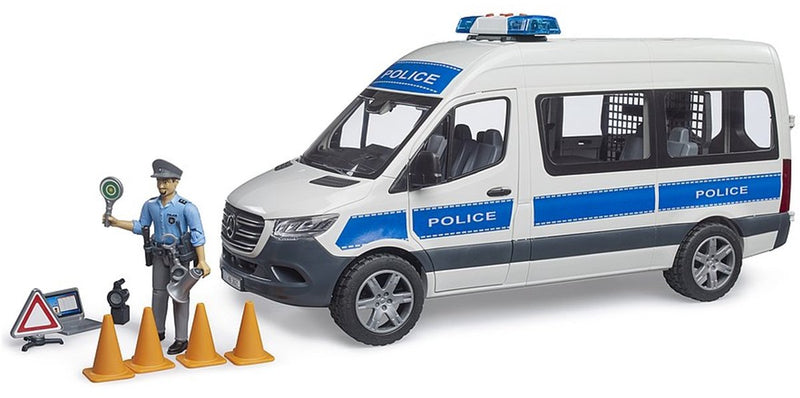 Load image into Gallery viewer, Bruder mercedes benz sprinter politiehulpvoertuig kant-en-klaar model hulpdienstvoertuig (model)