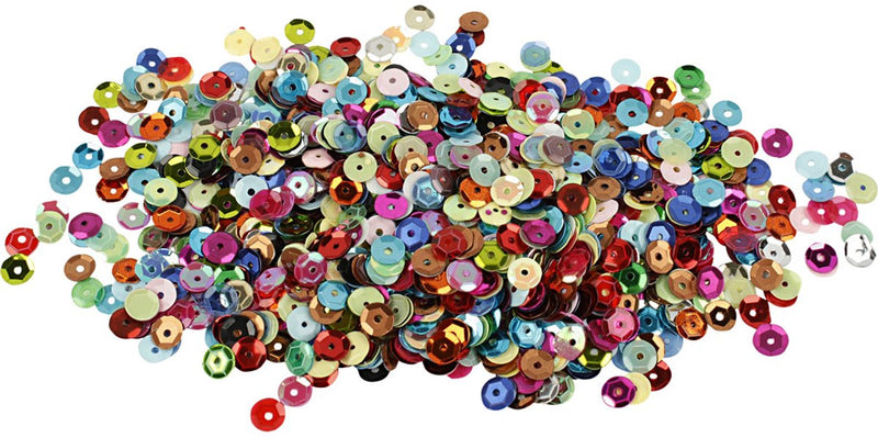 Afbeelding laden in galerijviewer, Creativ company https: www.cchobby.nl pailletten-rond-afm-6-mm-10-gr-1-doos