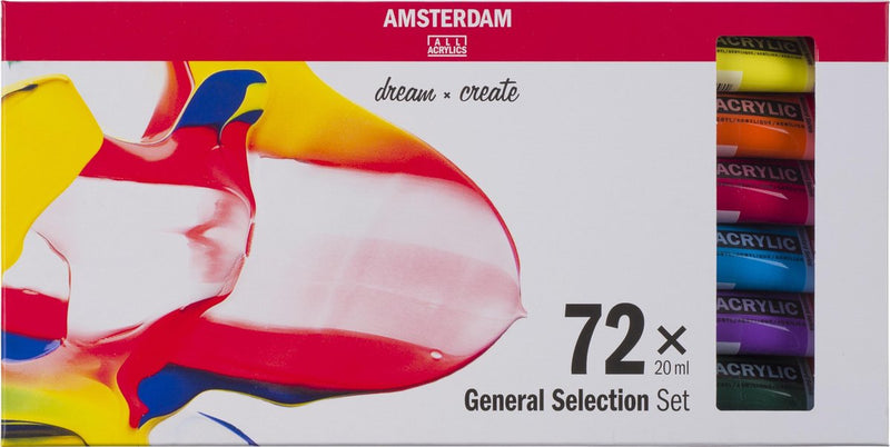 Load image into Gallery viewer, Amsterdam standard series acrylverf algemene selectie set | 72 × 20 ml