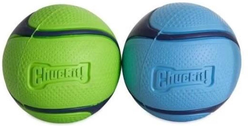 Load image into Gallery viewer, Chuckit! sniff fetch ball m - 2-pack - bacon peanut butter - geurende apporteerballen - bal hond