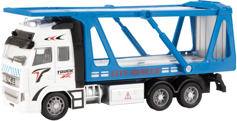Load image into Gallery viewer, Toi-toys sleepwagen blauw 12 cm