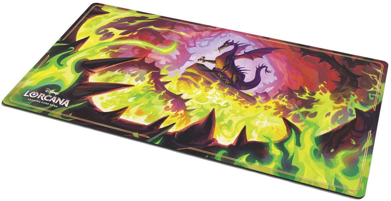 Load image into Gallery viewer, Disney lorcana tcg: winterspell - playmat dragonfire