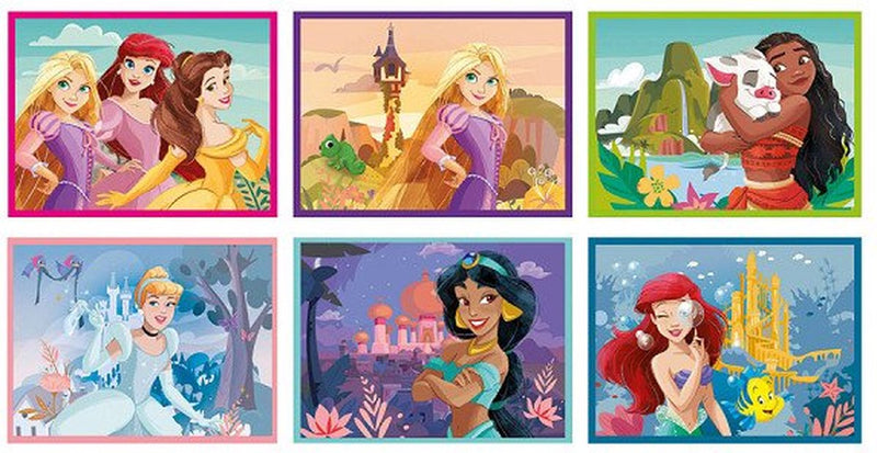 Load image into Gallery viewer, Clementoni blokpuzzel disney princess, 12st.