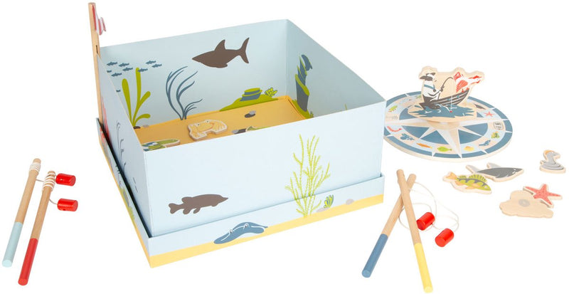 Load image into Gallery viewer, Small foot - houten vishengelspel - 4 spelers