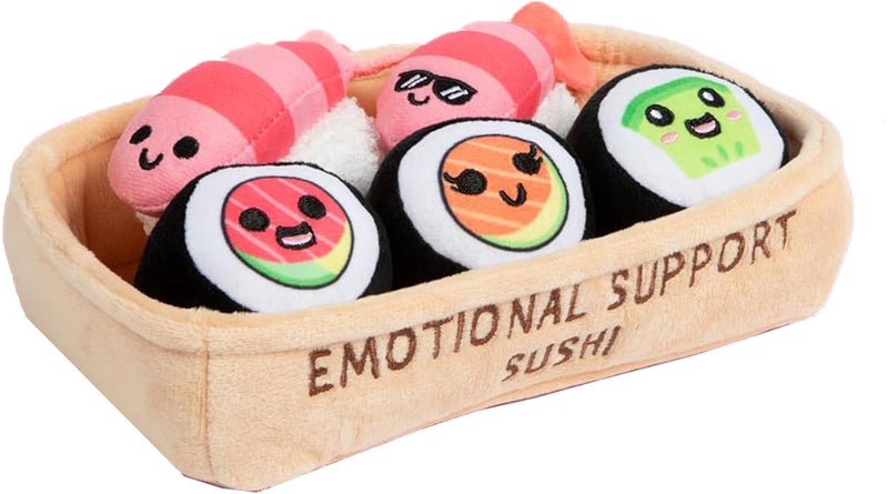 Load image into Gallery viewer, Just play emotional support sushi knuffels - kawaii pluche set