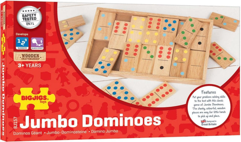 Load image into Gallery viewer, Bigjigs jumbo domino, 29dlg.