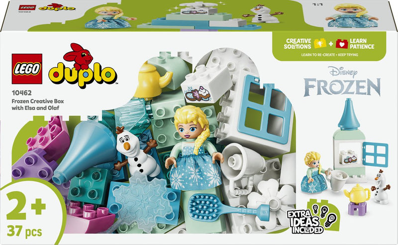 Afbeelding laden in galerijviewer, Lego duplo disney frozen creatieve doos met elsa en olaf bouwpakket voor kinderen 10462