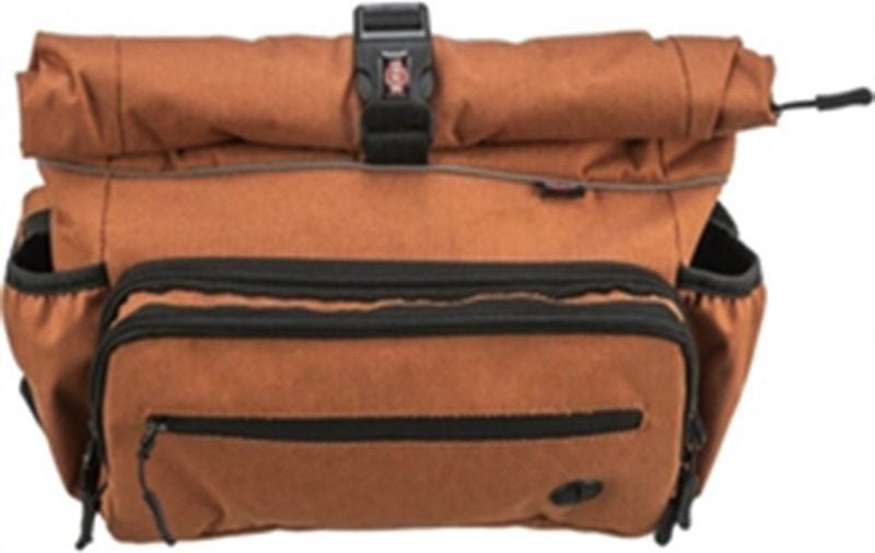 Afbeelding laden in galerijviewer, Trixie rolltop rugtas met heuptas met riem roest