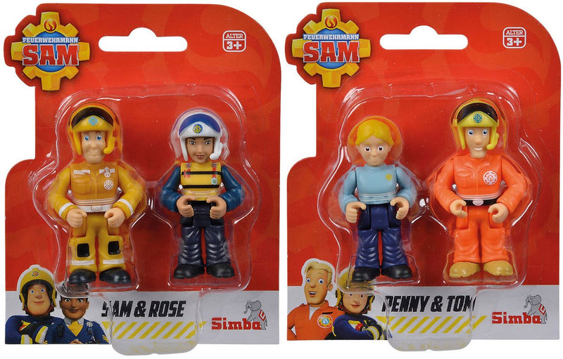 Load image into Gallery viewer, Simba brandweerman sam speelfiguren dubbelset - actiefiguren speelgoed.