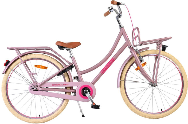 Load image into Gallery viewer, Volare excellent kinderfiets - meisjes - 24 inch - mat roze