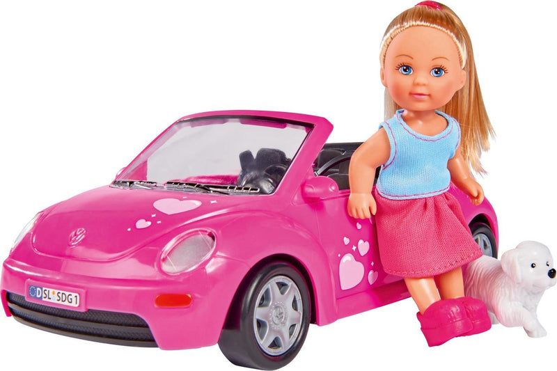Load image into Gallery viewer, Simba - evi love - evi met beetle wagen 23cm - minipop - vanaf 3 jaar