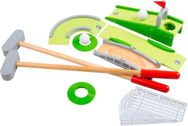 Load image into Gallery viewer, Bigjigs toys bigjigs midgetgolf hout