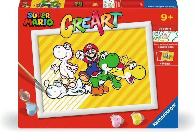 Load image into Gallery viewer, Ravensburger creart super mario - schilderen op nummer