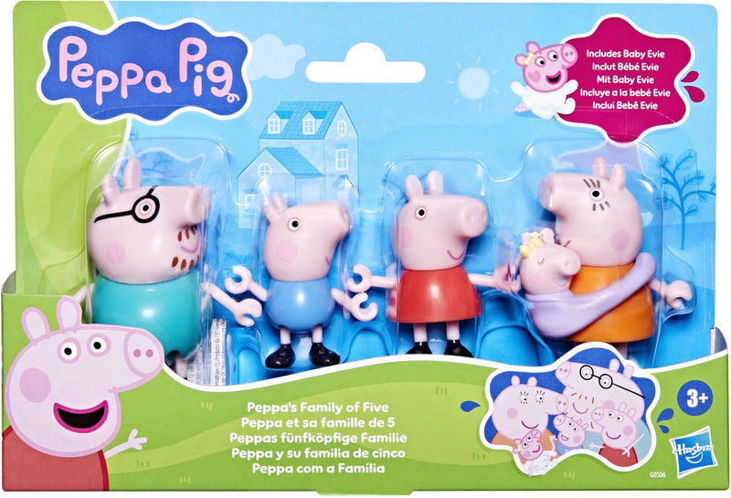 Load image into Gallery viewer, Peppa pig familie speelset - 5dlg.