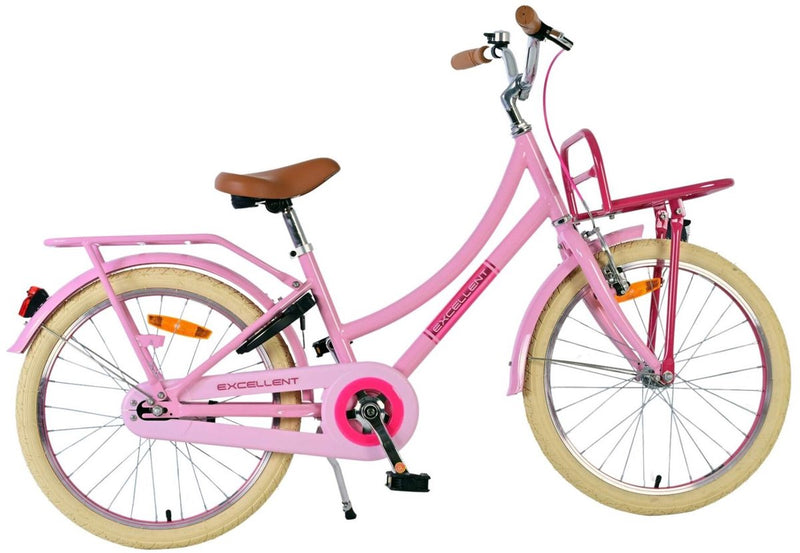 Load image into Gallery viewer, Volare excellent kinderfiets - meisjes - 20 inch - roze - 3 versnellingen