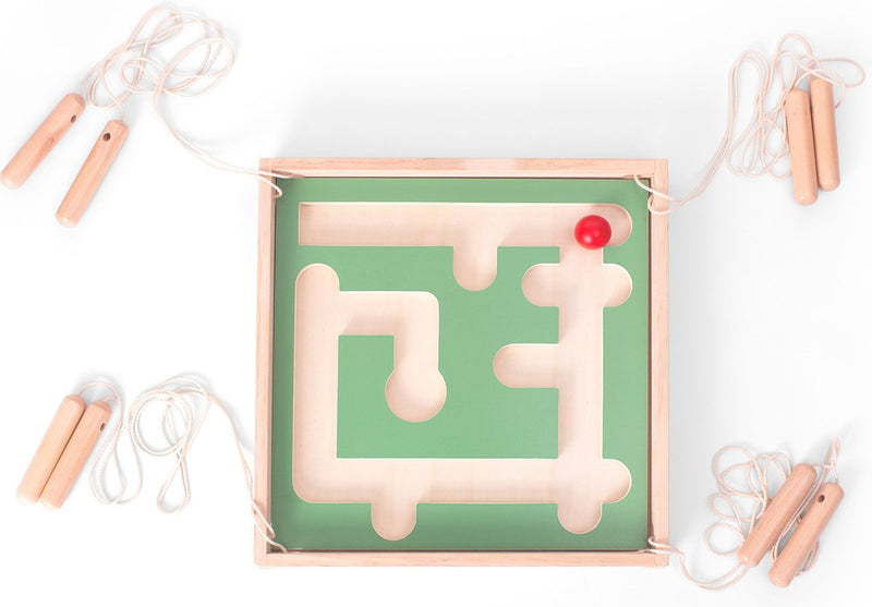 Load image into Gallery viewer, Bs toys houten balansspel ballen
