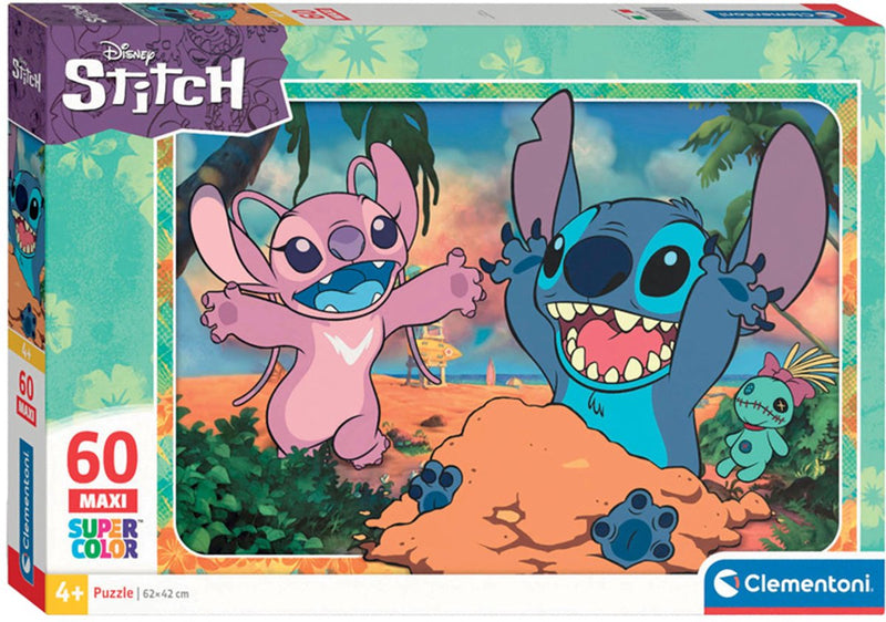 Load image into Gallery viewer, Clementoni legpuzzel super color maxi stitch, 60st.