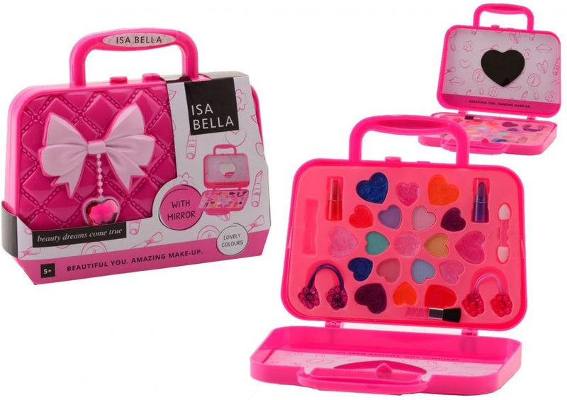 Afbeelding laden in galerijviewer, Isa bella issabella make-up koffer met spiegel, 25dlg.