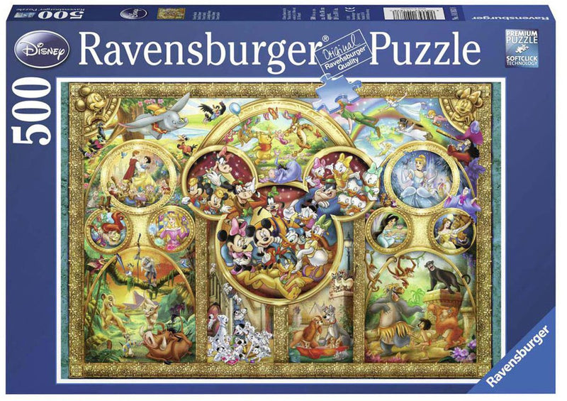 Load image into Gallery viewer, Ravensburger puzzel disney familie - legpuzzel - 500 stukjes