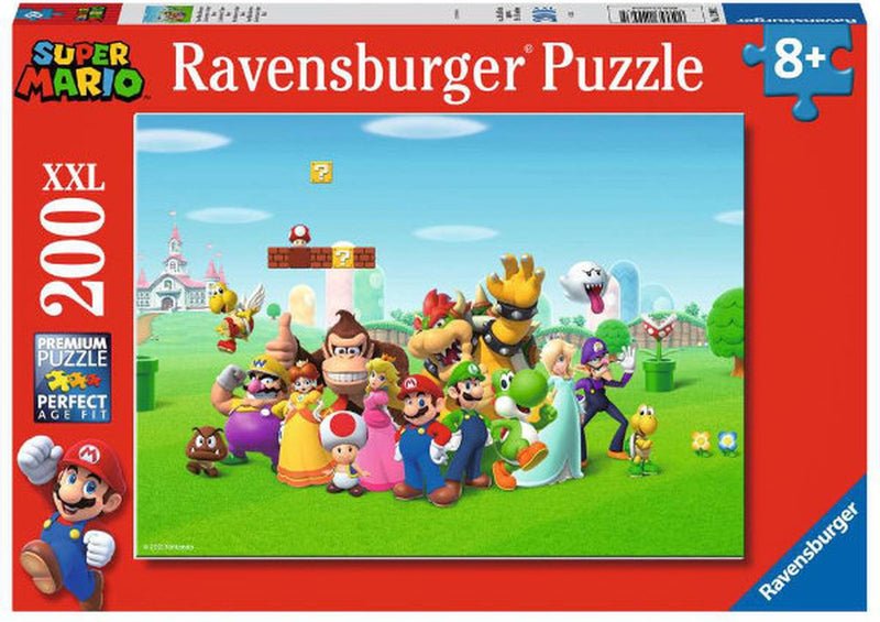 Load image into Gallery viewer, Ravensburger puzzel super mario - legpuzzel - 200 xxl stukjes