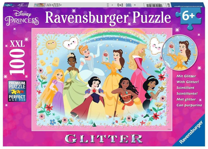 Load image into Gallery viewer, Ravensburger puzzel disney princess - legpuzzel - 100 stukjes