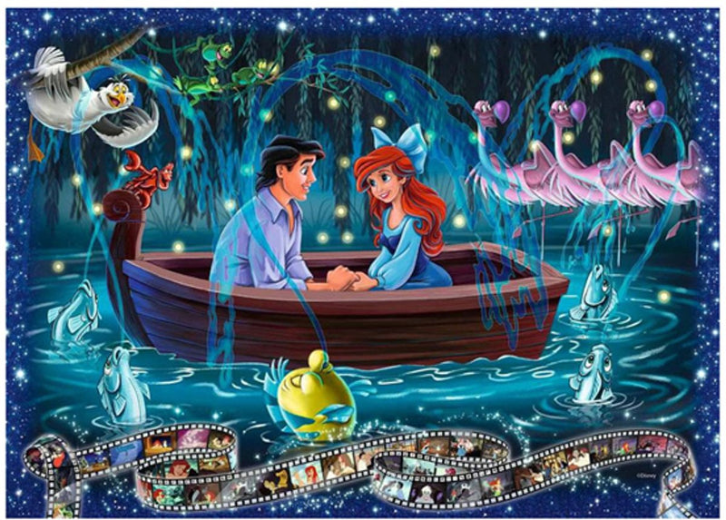 Afbeelding laden in galerijviewer, Ravensburger legpuzzel disney de kleine zeemeermin, 1000st.