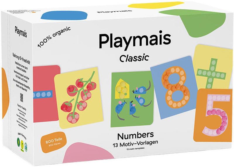 Load image into Gallery viewer, Playmais classic numbers - 800 stukjes