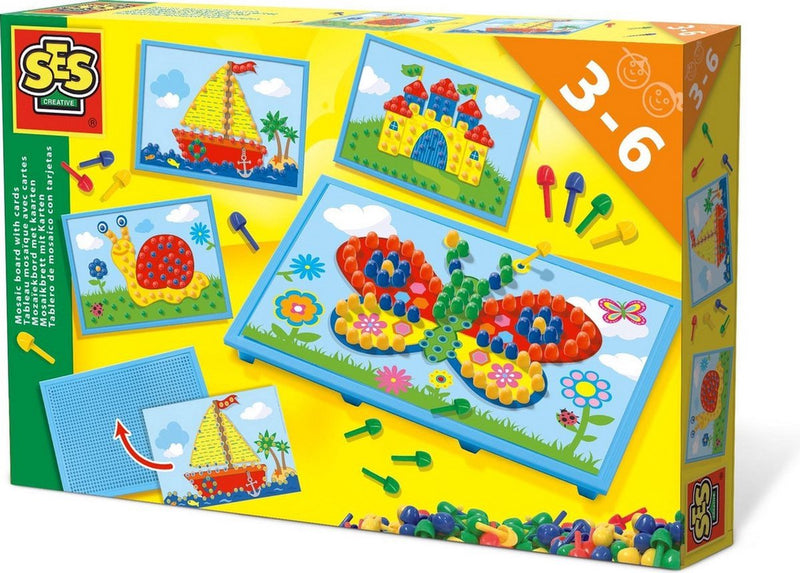 Load image into Gallery viewer, Ses creative ses mozaïekbord met kaarten